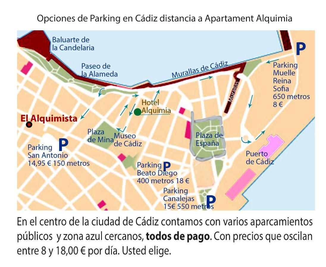 Apartamento El Alquimista Cádiz Exteriör bild